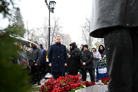 Три года со дня смерти Владимира Жириновского. Новодевичье кладбище. Москва.