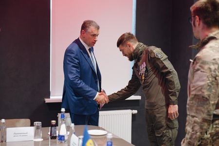 Леонид Слуцкий встретился с ветеранами боевых действий в Ростове-на-Дону