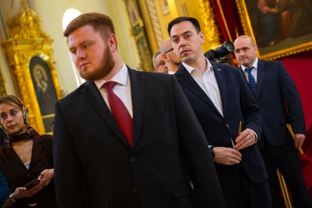 Леонид Слуцкий встретился с главой Донской митрополии владыкой Меркурием