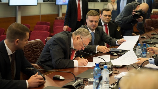 Подача документов в ЦИК РФ