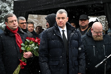 Три года со дня смерти Владимира Жириновского. Новодевичье кладбище. Москва.
