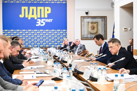 Встреча фракции ЛДПР с министром здравоохранения РФ Михаилом Мурашко