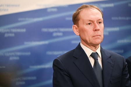 Пресс-подход фракции ЛДПР во главе с Леонидом Слуцким 5.03.2025