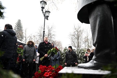 Три года со дня смерти Владимира Жириновского. Новодевичье кладбище. Москва.