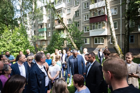 Леонид Слуцкий встретился с жителями Орла