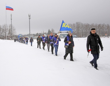 Митинг - автопробег в честь 23 февраля