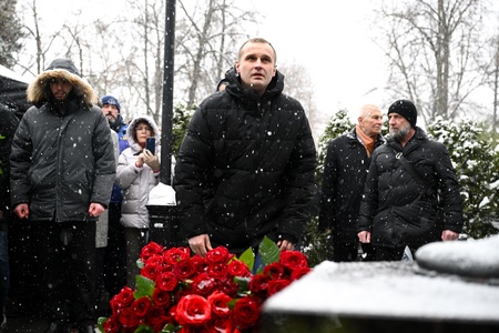 Три года со дня смерти Владимира Жириновского. Новодевичье кладбище. Москва.