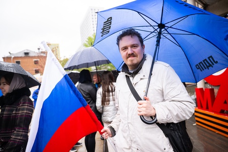Леонид Слуцкий поздравил с Первомаем жителей Котельников