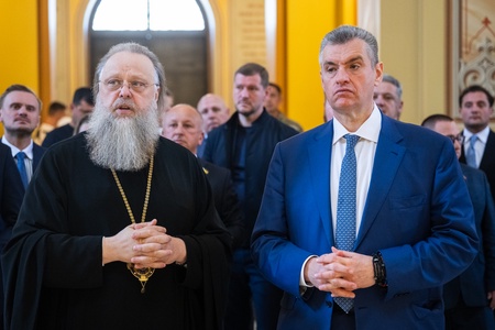 Леонид Слуцкий встретился с главой Донской митрополии владыкой Меркурием