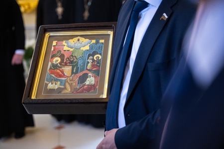 Леонид Слуцкий встретился с главой Донской митрополии владыкой Меркурием