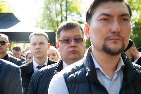 79-я годовщина со дня рождения Жириновского. Новодевичье кладбище Москвы
