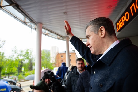 Леонид Слуцкий поздравил с Первомаем жителей Котельников