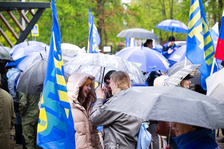 Леонид Слуцкий поздравил с Первомаем жителей Котельников