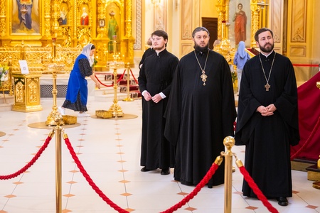 Леонид Слуцкий встретился с главой Донской митрополии владыкой Меркурием