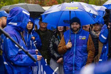 Леонид Слуцкий поздравил с Первомаем жителей Котельников