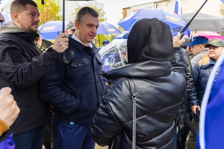 Леонид Слуцкий поздравил с Первомаем жителей Котельников