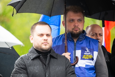 Леонид Слуцкий поздравил с Первомаем жителей Котельников