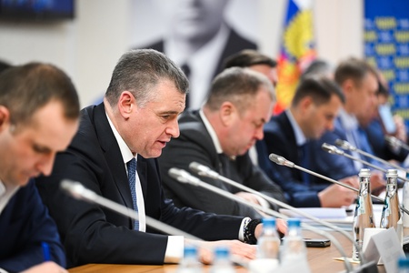 Встреча фракции ЛДПР с министром здравоохранения РФ Михаилом Мурашко