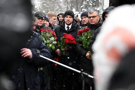 Три года со дня смерти Владимира Жириновского. Новодевичье кладбище. Москва.