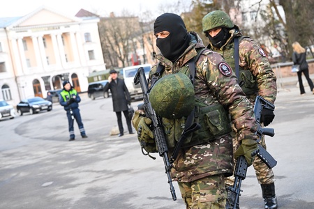 Леонид Слуцкий отправил добровольцев отряда «БАРС-Брянск» в места выполнения боевых задач