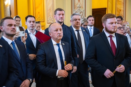 Леонид Слуцкий встретился с главой Донской митрополии владыкой Меркурием