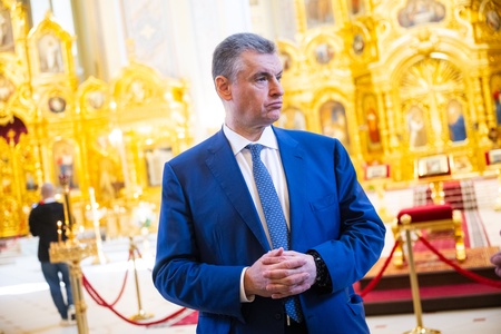 Леонид Слуцкий встретился с главой Донской митрополии владыкой Меркурием