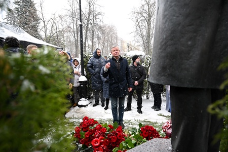 Три года со дня смерти Владимира Жириновского. Новодевичье кладбище. Москва.