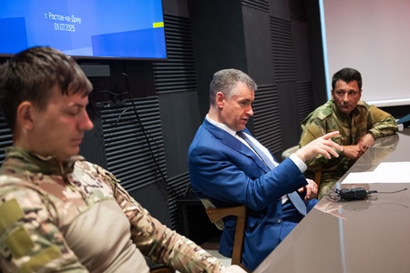 Леонид Слуцкий встретился с ветеранами боевых действий в Ростове-на-Дону