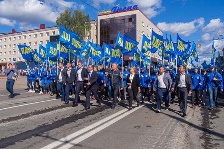 Парад поколений в Брянске 17.09.2018