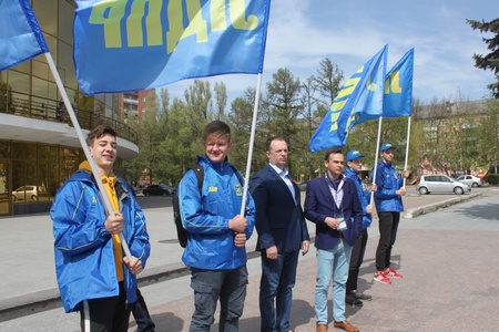 Первомайский митинг БРО ЛДПР в Брянске 2019 год