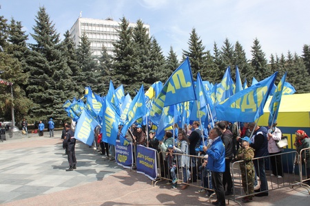 Первомайский митинг БРО ЛДПР в Брянске 2019 год