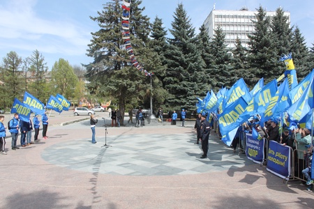 Первомайский митинг БРО ЛДПР в Брянске 2019 год