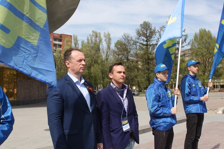 Первомайский митинг БРО ЛДПР в Брянске 2019 год