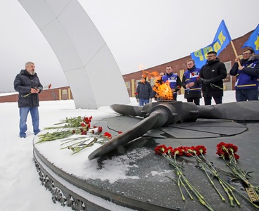 Митинг - автопробег в честь 23 февраля