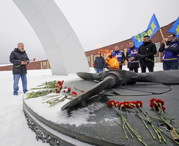 Митинг - автопробег в честь 23 февраля