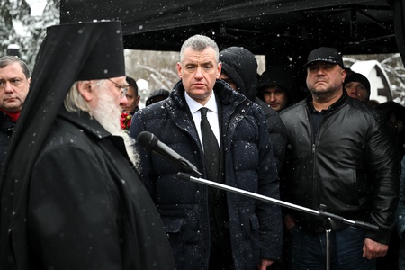 Три года со дня смерти Владимира Жириновского. Новодевичье кладбище. Москва.