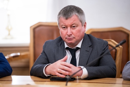 Фракция ЛДПР встретилась с и.о. министра транспорта РФ Андреем Никитиным