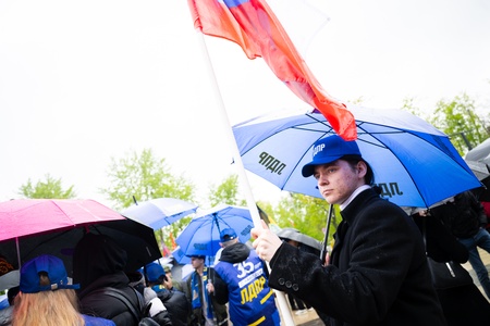 Леонид Слуцкий поздравил с Первомаем жителей Котельников
