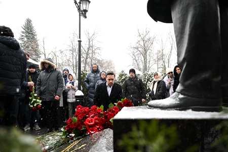Три года со дня смерти Владимира Жириновского. Новодевичье кладбище. Москва.