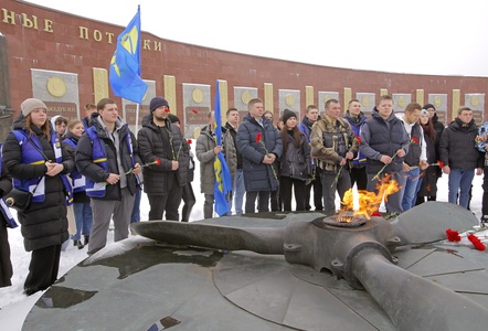 Митинг - автопробег в честь 23 февраля