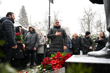 Три года со дня смерти Владимира Жириновского. Новодевичье кладбище. Москва.