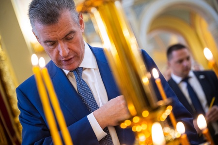 Леонид Слуцкий встретился с главой Донской митрополии владыкой Меркурием