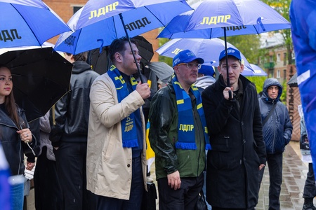 Леонид Слуцкий поздравил с Первомаем жителей Котельников