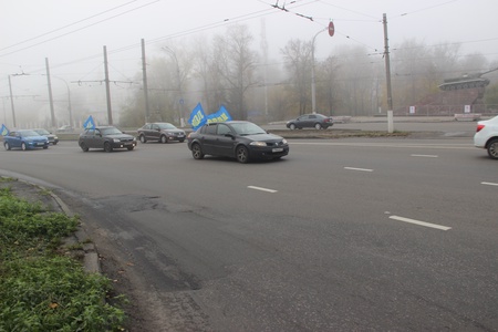  4 ноября 2020г. Автопробег ЛДПР «Спасем курскую медицину!»