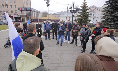 "Урок патриотизма" Тульского регионального отделения ЛДПР в честь Дня народного единства