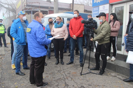  4 ноября 2020г. Автопробег ЛДПР «Спасем курскую медицину!»