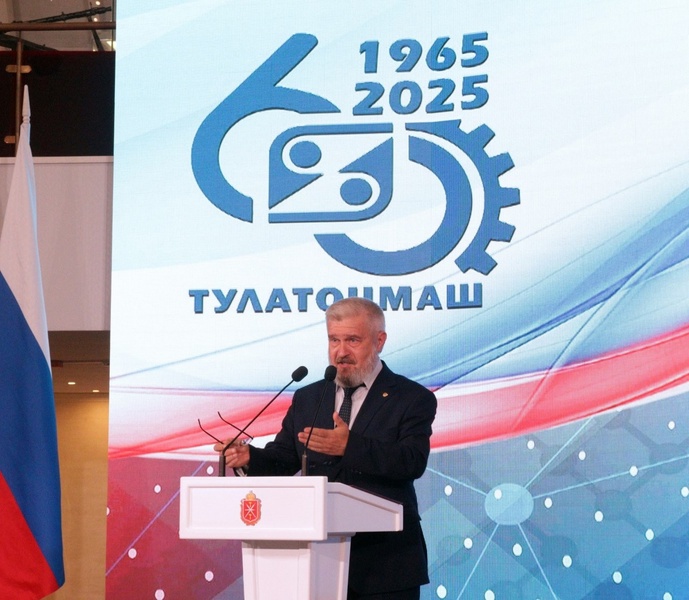 Александр Балберов поздравил сотрудников «Тулаточмаша» с 60-летием