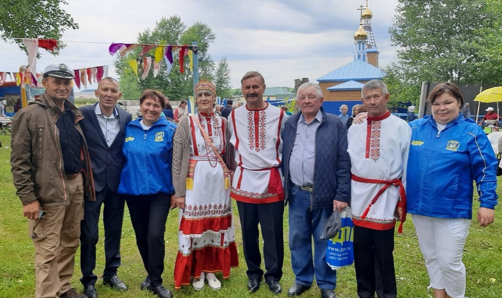 Представители ЛДПР приняли участие в праздновании Дня села Богдашкино 