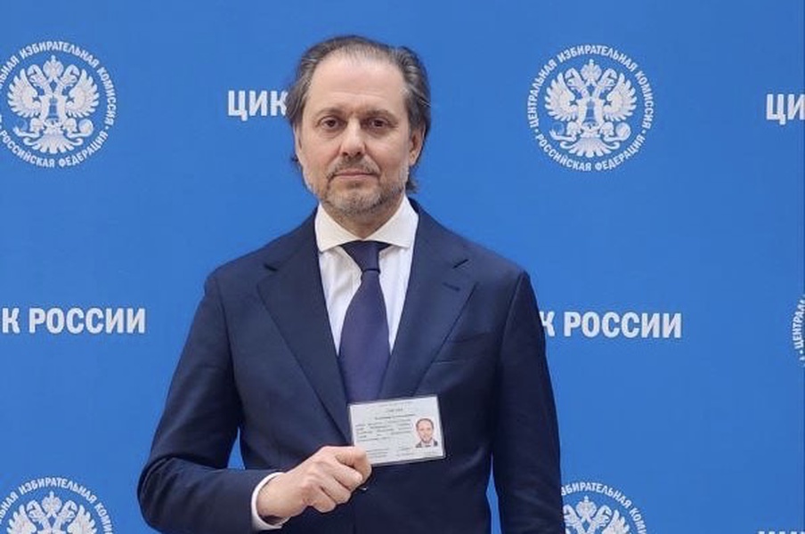 Сегодня ЦИК РФ передал вакантный мандат депутата Госдумы РФ Владимиру Сысоеву 