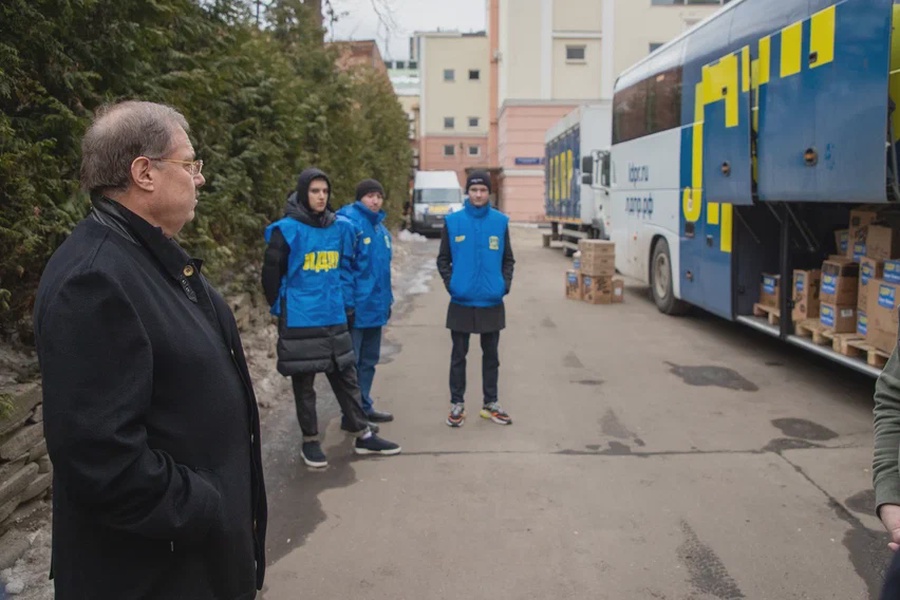 Борис Пайкин: отправка гуманитарной помощи жителям ЛДНР — наш гражданский долг